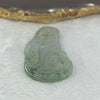 Certified Grandmaster Type A Icy Jelly Green Lavender Piao Hua Jadeite Buddha Pendent 18.65g 56.8 by 30.7 by 5.8mm - Huangs Jadeite and Jewelry Pte Ltd