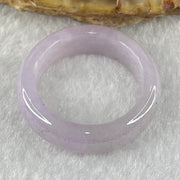 Type A Lavender Jadeite Ring 4.45g 6.2 by 3.9mm US9.3 by HK20.8 ( Slight Internal ) - Huangs Jadeite and Jewelry Pte Ltd