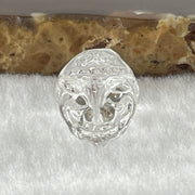 Natural Clear Quartz Labubu Charm Display 3.49g 19.2 by 12.3 by 11.1mm - Huangs Jadeite and Jewelry Pte Ltd