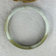 Type A Light Lavender with Brownish Green Patches 57.92g Inner Diameter 57.4mm 13.6 by 13.6 by 5.6mm - Huangs Jadeite and Jewelry Pte Ltd