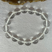 Natural Clear Quartz Beads Bracelet 天然白水晶手链 45.74g 17.5cm 12.9mm 16 Beads - Huangs Jadeite and Jewelry Pte Ltd