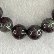 Good Grade Natural Red Phantom Quartz Beads Bracelet 53.77g 17cm 13.9mm 16 Beads - Huangs Jadeite and Jewelry Pte Ltd