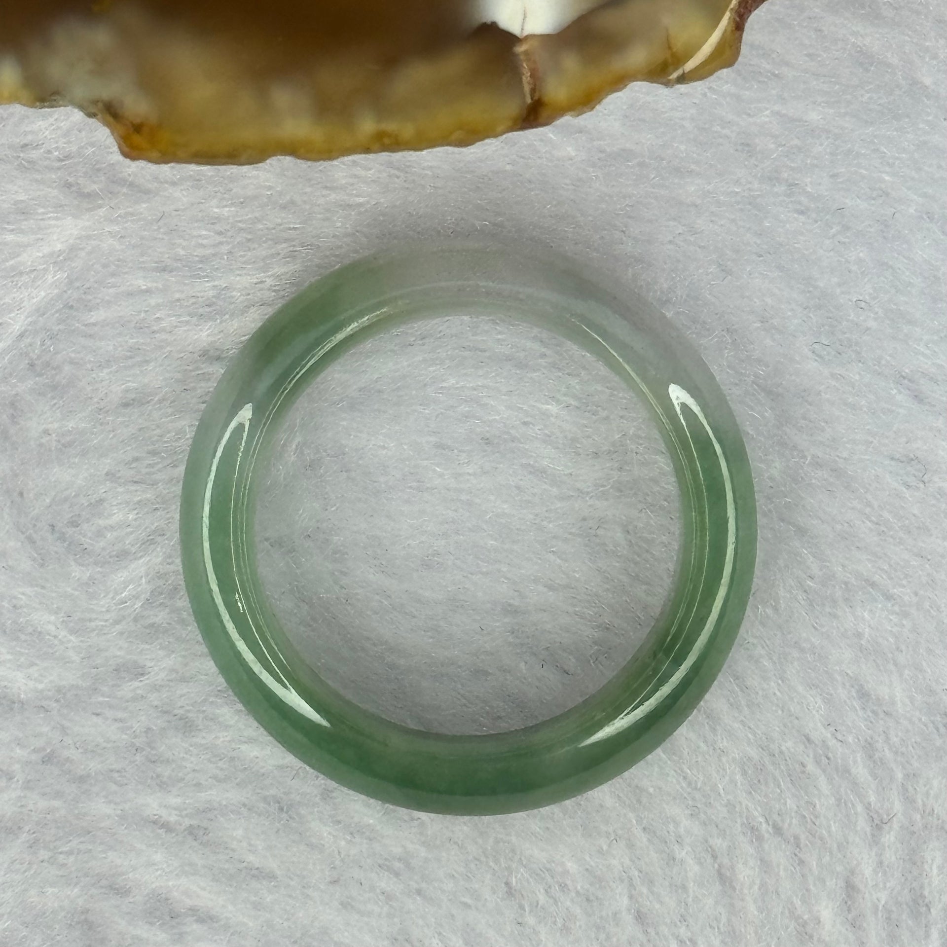 Type A Green and Lavender Jadeite Ring 2.81g 5.2 by 3.2mm US7.5 HK16.25 - Huangs Jadeite and Jewelry Pte Ltd