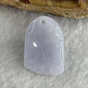Natural Type A Lavender Jadeite Spider on Foot Charm Pendant 3.02g 18.4 by 12.5 by 8.9mm - Huangs Jadeite and Jewelry Pte Ltd