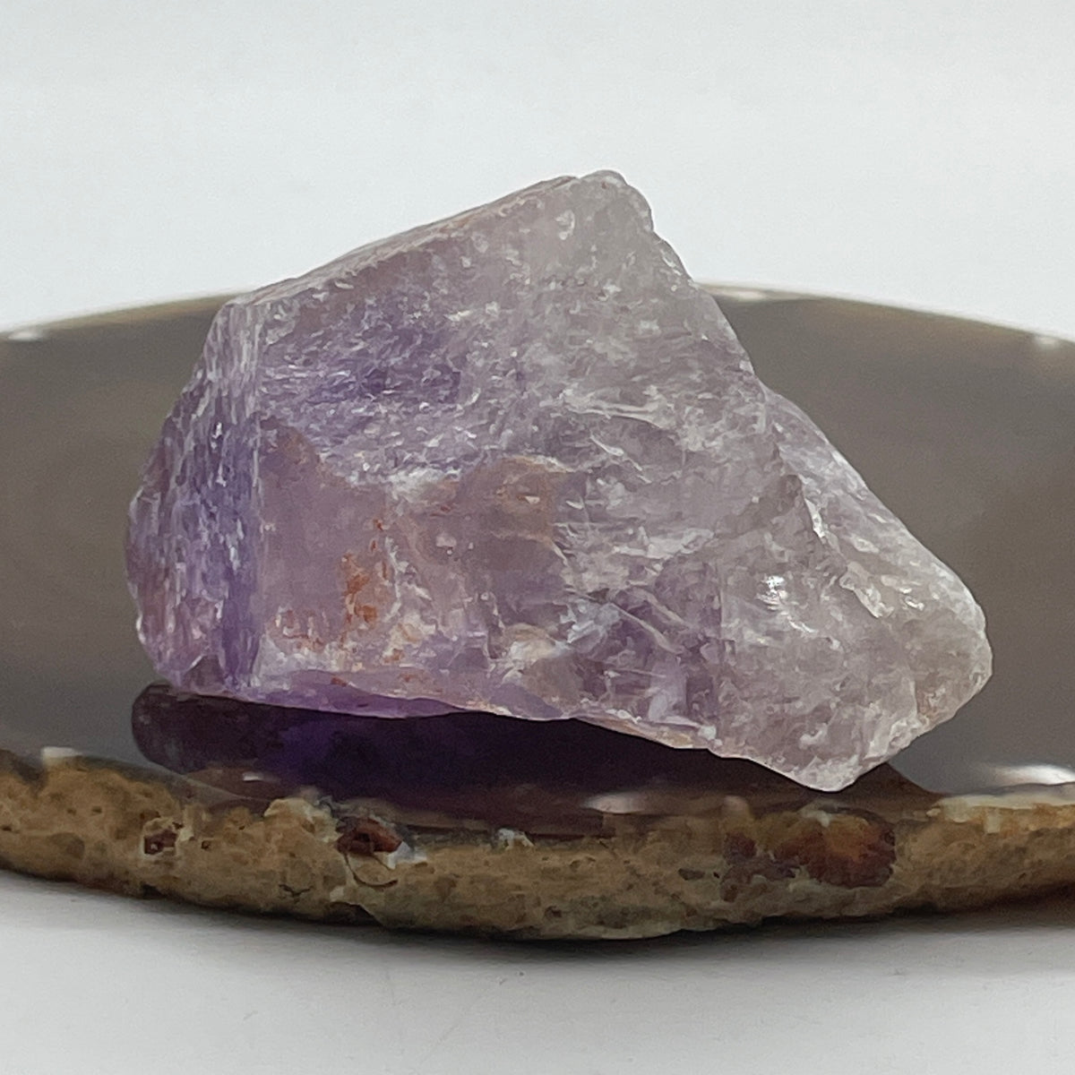 Natural Amethyst Rough Mini Display Specimen | Royal Violet & Lavender Crystal Cluster (163.78g | 70.5 x 56.0 x 50.0mm | Synergy, Spiritual Shield, Higher Intuition & Mindful Feng Shui Anchor)