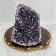 Natural Amethyst Rough Irregular Shaped Display 459.3g 85.2 by 69.4 by 96.2mm - Huangs Jadeite and Jewelry Pte Ltd