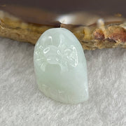 Natural Type A Sky Blue Jadeite Spider on Foot Charm Pendant 3.61g 18.1 by 13.0 by 10.6mm - Huangs Jadeite and Jewelry Pte Ltd