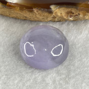Natural Type A Lavender Jadeite Round Shape Cabochon Stone for Setting 8.48g 20.8 by 10.0mm - Huangs Jadeite and Jewelry Pte Ltd