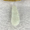 Type A Green Pea Pod 3.02g 12.0 by 29.5 by 5.6mm - Huangs Jadeite and Jewelry Pte Ltd