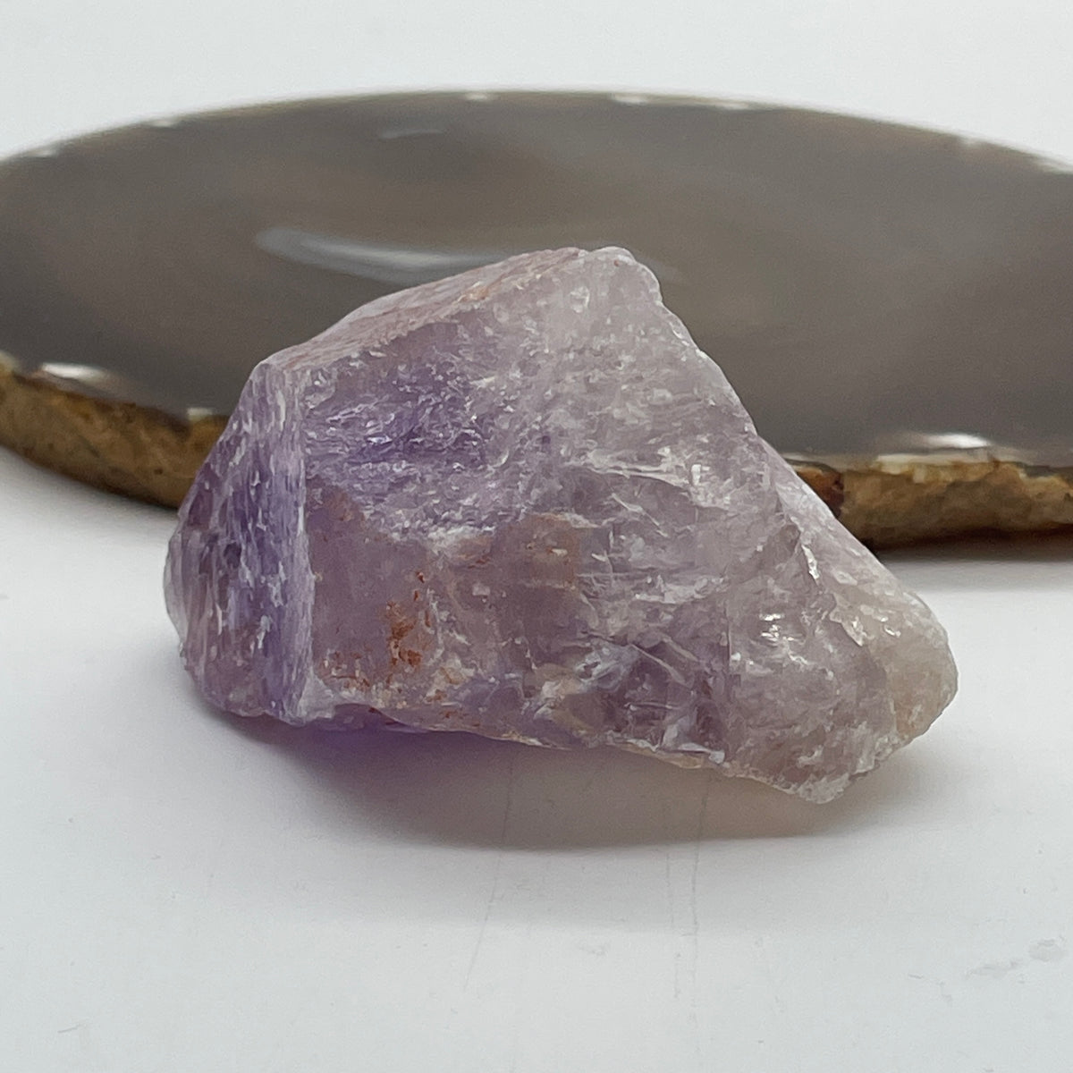 Natural Amethyst Rough Mini Display Specimen | Royal Violet & Lavender Crystal Cluster (163.78g | 70.5 x 56.0 x 50.0mm | Synergy, Spiritual Shield, Higher Intuition & Mindful Feng Shui Anchor)