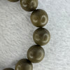 Rare Wild Indian Old Mountain Sandalwood Buried Underground Beads Bracelet 印度老山檀手链 埋土里的野生 19.62g 15.1 mm 15 Beads - Huangs Jadeite and Jewelry Pte Ltd