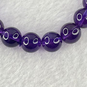 Very Good Grade Natural Amethyst Bracelet 24.31g 16cm 9.6mm 20 Beads - Huangs Jadeite and Jewelry Pte Ltd