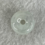 Type A Semi Icy Sky Blue Jadeite Ping An Kou Charm/Pendant 2.56g 13.4 by 7.2mm - Huangs Jadeite and Jewelry Pte Ltd