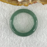 Type A Icy Blueish Green Jadeite Ring 3.99g 5.5 by 3.9mm US7.3 HK16.2 (Perfect) - Huangs Jadeite and Jewelry Pte Ltd