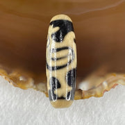 Natural Powerful Tibetan Old Oily Agate Rooster Dzi Bead Heavenly Master (Tian Zhu) 公鸡天珠 9.16g 38.4 by 12.5mm - Huangs Jadeite and Jewelry Pte Ltd