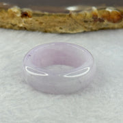 Type A Light Lavender Jadeite Ring 6.10g 8.6 by 3.8mm US9.5 HK21 - Huangs Jadeite and Jewelry Pte Ltd