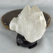 Natural Milky White Quartz Display 228.89g 81.1 by 47.3 by 83.7mm - Huangs Jadeite and Jewelry Pte Ltd