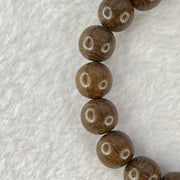 Natural Six Way Wooden Beads Bracelet 六道木手链 11.02g 17cm 10.8mm 19 Beads - Huangs Jadeite and Jewelry Pte Ltd