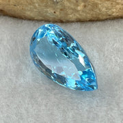 Natural Sky Blue Topaz Teardrop Shape 8.72ct 16.4 by 9.4 by 6.9mm - Huangs Jadeite and Jewelry Pte Ltd
