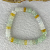 Type A Colourful Jadeite Mini Donuts Bracelet 16.55g 7.1mm 40 Beads - Huangs Jadeite and Jewelry Pte Ltd
