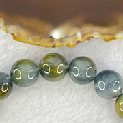 Good Grade Natural Blue Rutilated Quartz Bracelet 40.11g 18cm 12.0mm 18 Beads - Huangs Jadeite and Jewelry Pte Ltd