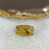 Good Grade Natural Golden Rutilated Quartz Crystal Lulu Tong Barrel 天然金顺发晶水晶露露通桶 2.19g 14.7 by 9.4mm - Huangs Jadeite and Jewelry Pte Ltd