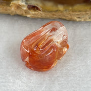 Good Grade Natural Ferruginous Quartz Rabbit Charm 2.72g 15.2 by 11.3 by 10.3mm - Huangs Jadeite and Jewelry Pte Ltd