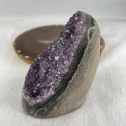 Natural Amethyst Rough Irregular Shaped Display 598.6g 72.8 by 80.3 by 90.0mm - Huangs Jadeite and Jewelry Pte Ltd