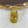 Good Grade Natural Golden Rutilated Quartz Crystal Lulu Tong Barrel 天然金顺发晶水晶露露通桶 
4.56g 18.1 by 11.8mm - Huangs Jadeite and Jewelry Pte Ltd