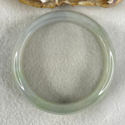 Type A Light Green with Lavender Jadeite Bangle 61.36g Inner Diameter 55.5mm 16.2 by 8.0mm (Slight Internal Lines) - Huangs Jadeite and Jewelry Pte Ltd