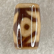 Natural Powerful Tibetan Old Oily Agate Patina Guiren Tairen Human Dzi Bead Totem Amulet Heavenly Master (Tian Zhu) 贵人天诛 4.86g 19.6 by 11.7mm - Huangs Jadeite and Jewelry Pte Ltd
