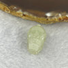 Type A Light Yellow Jadeite Pixiu Pendent A货浅黄色翡翠貔貅吊坠 7.06g 21.8 by 14.5 by 11.6 mm - Huangs Jadeite and Jewelry Pte Ltd