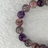 Good Grade Natural Super 7 Crystal Beads Bracelet 天然超级七水晶珠手链 29.70g 17.5cm 10.4mm 20 Beads - Huangs Jadeite and Jewelry Pte Ltd