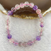 Natural super 7 Crystal Bracelet 15.4g 7.9mm 25beads - Huangs Jadeite and Jewelry Pte Ltd