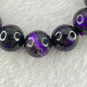 Very Good Grade Natural Sugilite Bracelet 天然苏纪石手链 46.52g 17cm 11.9mm 17 Beads - Huangs Jadeite and Jewelry Pte Ltd
