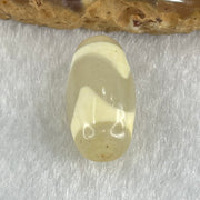 Natural Powerful Tibetan Old Oily Agate Tiger Tooth Daluo Dzi Bead Heavenly Master (Tian Zhu) 虎呀天诛 2.82g 19.9 by 10.1mm - Huangs Jadeite and Jewelry Pte Ltd