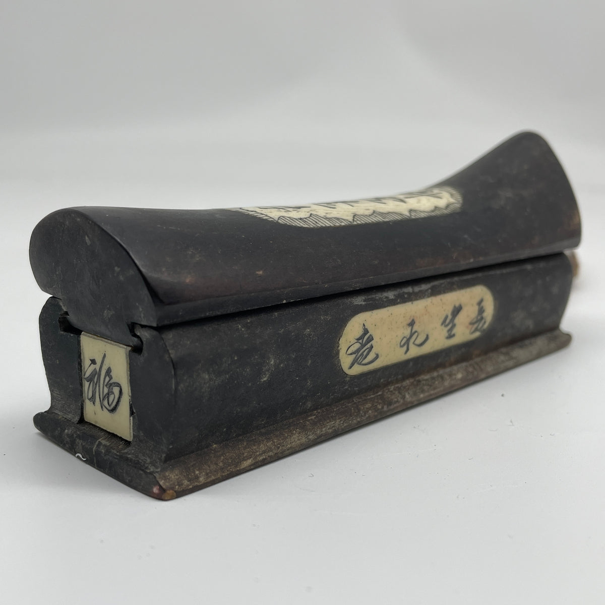 Natural Rosewood Coffin Display | Hardwood Feng Shui Wealth & Career Vessel (112.65g | 125.0 x 39.1 x 51.5mm | Catalyst, "Guan Cai" Feng Shui Promotion & Financial Windfall Anchor, Traditional Protection & Blessing Specimen)