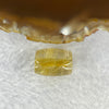 Good Grade Natural Golden Rutilated Quartz Crystal Lulu Tong Barrel 天然金顺发晶水晶露露通桶 
4.94g 16.8 by 12.9mm - Huangs Jadeite and Jewelry Pte Ltd
