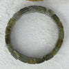 Natural Labradorite Bracelet 44.45g 17cm 15.0 by 10.90 by 6.6mm 19 pcs - Huangs Jadeite and Jewelry Pte Ltd