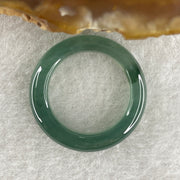 Certified Natural Type A Icy Blueish Green Jadeite Ring 3.48g 4.7 by 4.0mm US 7.4 HK 16.4 (Perfect) - Huangs Jadeite and Jewelry Pte Ltd