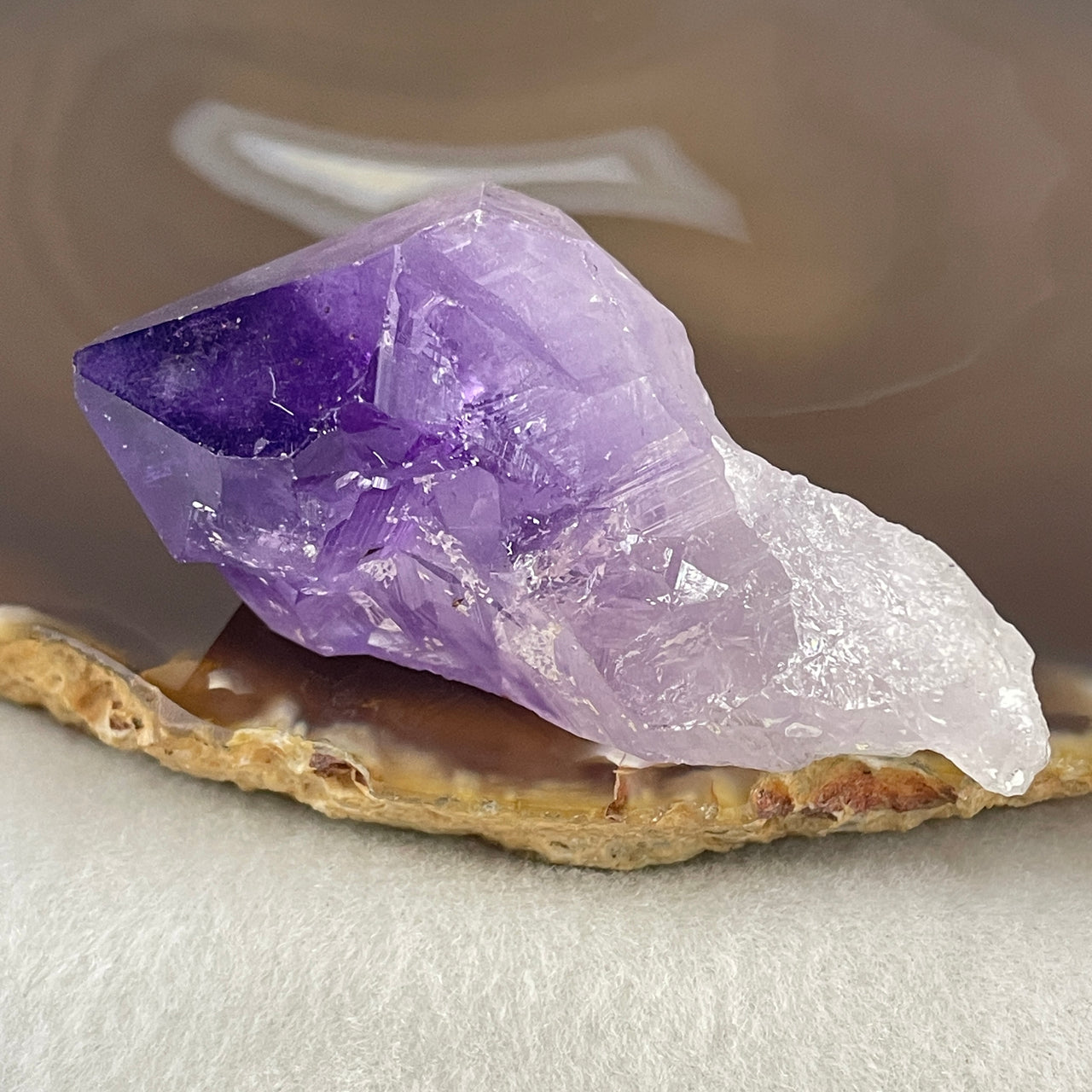 Natural Amethyst Rough Irregular Shaped Display 47.53g 62.0 by 28.9 by 30.0mm - Huangs Jadeite and Jewelry Pte Ltd