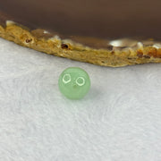 Type A Apple Green Jadeite Bead for Bracelet/Necklace/Earrings/ Ring 2.56g 11.5mm - Huangs Jadeite and Jewelry Pte Ltd