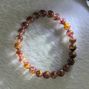 Very Good Grade Natural Auralite 23 Bracelet 天然激光23手链 15.46g 16cm 7.6mm 25 Beads - Huangs Jadeite and Jewelry Pte Ltd