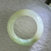 Type A Light Green Jadeite Ring 22.43g 16.2 by 6.3mm US13 HK29.25 - Huangs Jadeite and Jewelry Pte Ltd