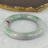 Type A Lavender with Green and Brownish Red Patches Bangle 68.81g 12.0 by 11.3 mm Internal Diameter 54.6 mm (External Line with Internal Lines) - Huangs Jadeite and Jewelry Pte Ltd
