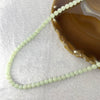 Type A Light Green Jadeite 115 beads necklace 60.76g 6.9mm - Huangs Jadeite and Jewelry Pte Ltd