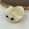 Natural Datolite Mini Hedgehog Display 55.88g 42.8 by 39.5 by 25.5mm - Huangs Jadeite and Jewelry Pte Ltd