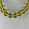 Natural Citrine Bracelet 30.60g 17cm 10.6mm 19 Beads - Huangs Jadeite and Jewelry Pte Ltd