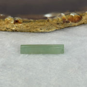 Type A ICY Green Jadeite Jade Stone For Setting 7.45ct 23.7 by 6.6 by 3.7mm - Huangs Jadeite and Jewelry Pte Ltd