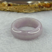 Type A Lavender Jadeite Ring 5.63g 8.4 by 3.6mm US9.5 HK21 - Huangs Jadeite and Jewelry Pte Ltd